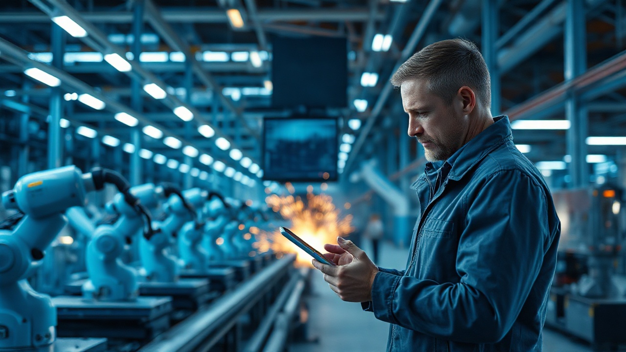 Technische Übersicht der Flowly Produktionssteuerung
